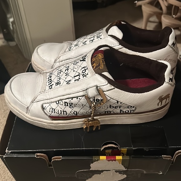 Gwen Stefani L.A.M.B. White tennis shoes - Picture 10 of 11